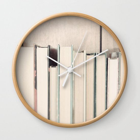 The Book Collection Wall Clock