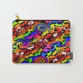 Colorful Rainbow Storm 3 Carry-All Pouch