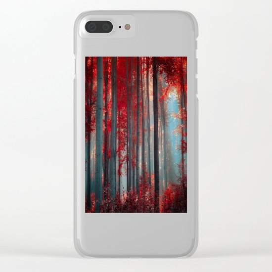 Magical trees Clear iPhone Case