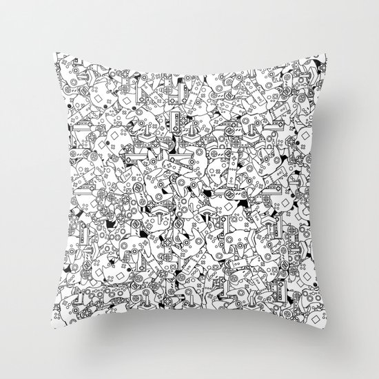 Sweaty Palms Throw Pillow