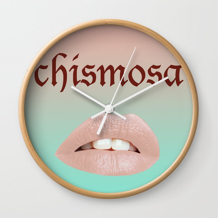 Chismosa Wall Clock