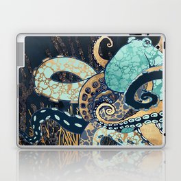 Metallic Octopus II Laptop Skin