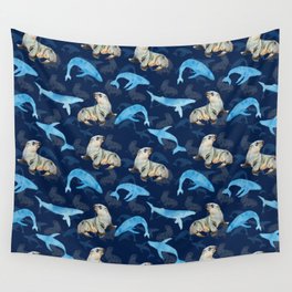 sea ​​creatures Wall Tapestry
