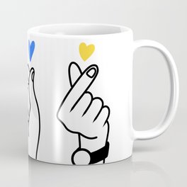 Finger Heart Mug