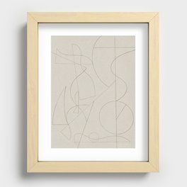 Founded Recessed Framed Print