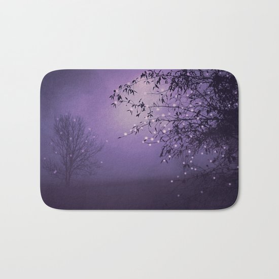 SONG OF THE NIGHTBIRD - LAVENDER Bath Mat