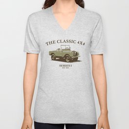 The Classic 4x4 V Neck T Shirt