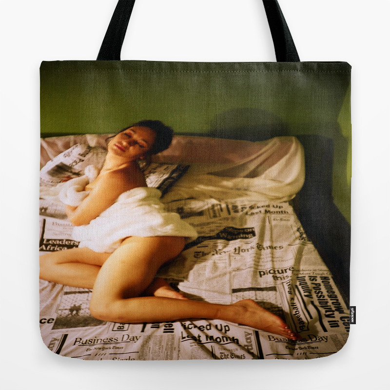 The New York Times Tote Bag By Ananegraes Society6