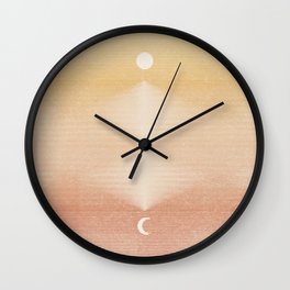 Rising Moon | 2 Wall Clock