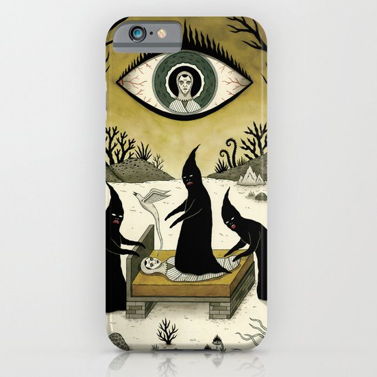 Three Shadow People Terrify a Victim During an Episode of Sleep Paralysis iPhone & iPod Case