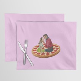 love at first bite pink Placemat