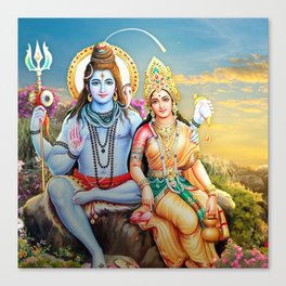 Shiva Canvas Print