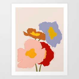 Bouquet I Art Print