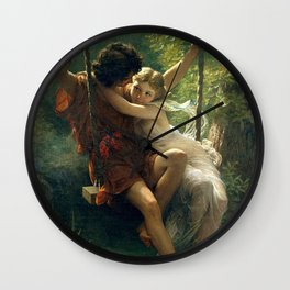 Spring By Pierre Auguste Cot  Wall Clock
