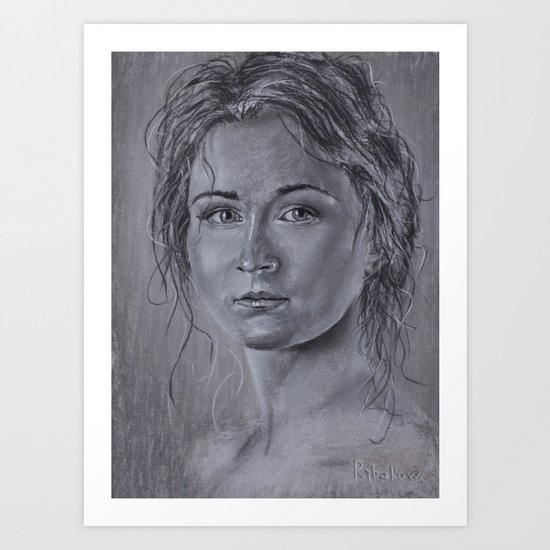Woman Portrait In Pastel Amazing Speed Painting Beautiful