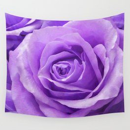 Violet roses Wall Tapestry