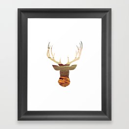 deer lake Framed Art Print