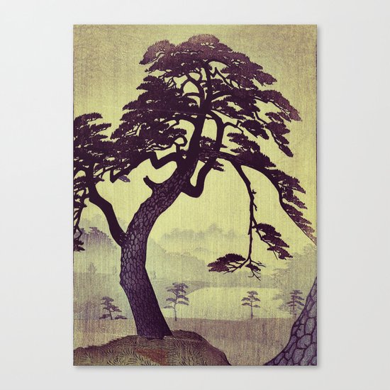 Old Man Standing Canvas Print