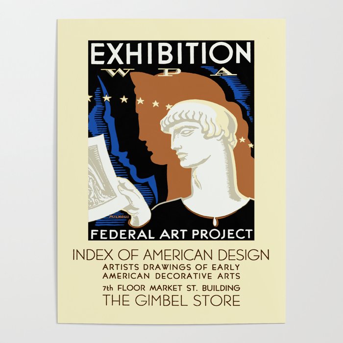 American Design Exhibition Poster