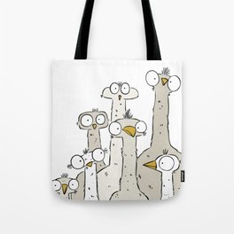 Funny Birds Tote Bag