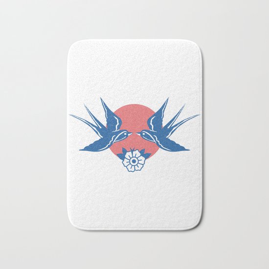 Love Love, Kiss Kiss Bath Mat