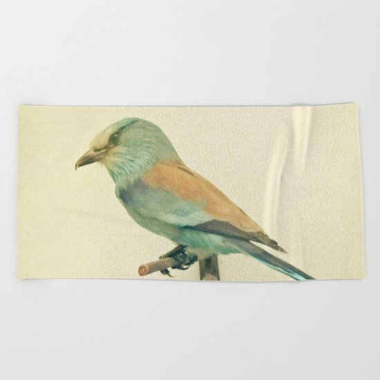 Bird Study #2 Beach Towel