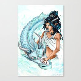 Water Dragon Canvas Print