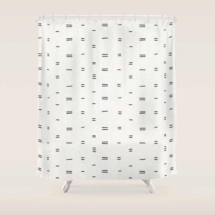 HAMMAH MUDCLOTH Shower Curtain by holli zollinger Society6