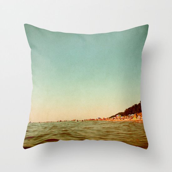 Adrift Throw Pillow