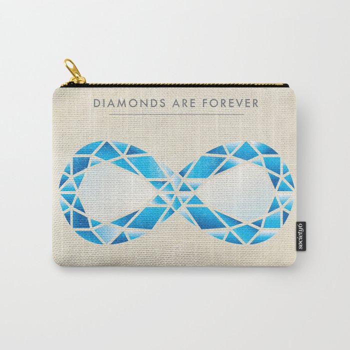 Diamonds Are Forever Carry-All Pouch