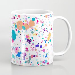 Ink Splatter Pattern Coffee Mug