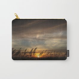 Sunset and Dark Clouds  Carry-All Pouch