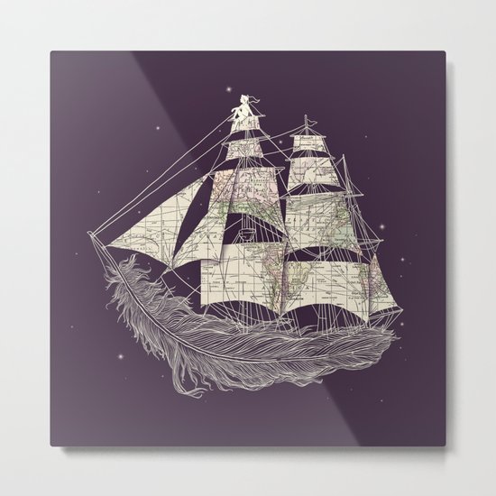Wherever the wind blows Metal Print