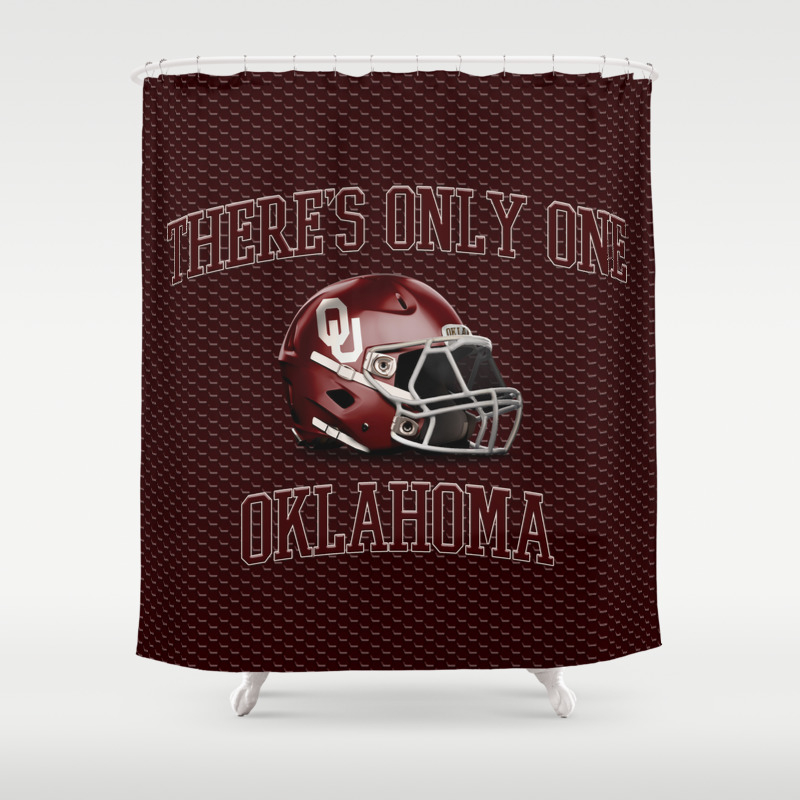 Ou Sooners Shower Curtain By Ernhrtfan Society6
