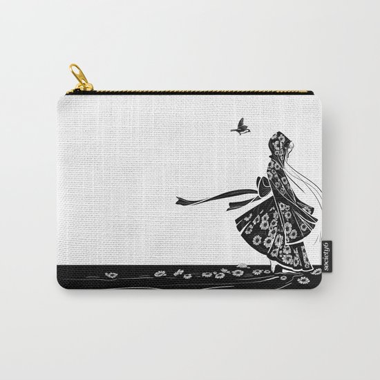 Daisy Girl Carry-All Pouch