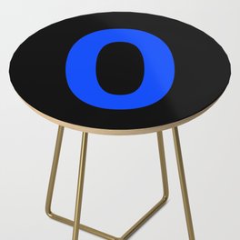 Number 0 (Blue & Black) Side Table
