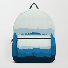 MTB Mountain Bike Cycling the Mountains Backpack