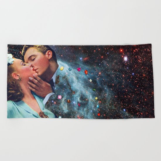 I Wish I Was a Cloud Too Beach Towel