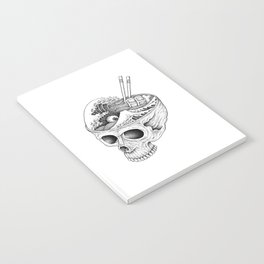 Ramen Skull Notebook
