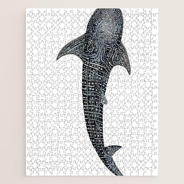 Whale shark for divers, shark lovers and fishermen Art Print by