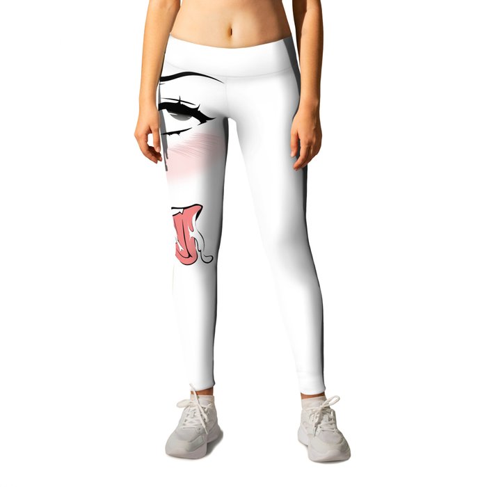 Ahegao leggings hotsell