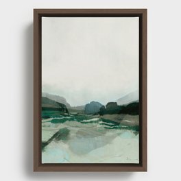 Highland Landscape Framed Canvas