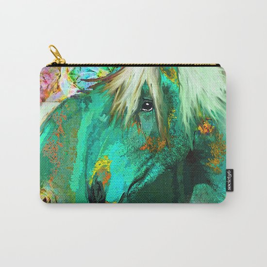 HORSE IN THE GARDEN Carry-All Pouch