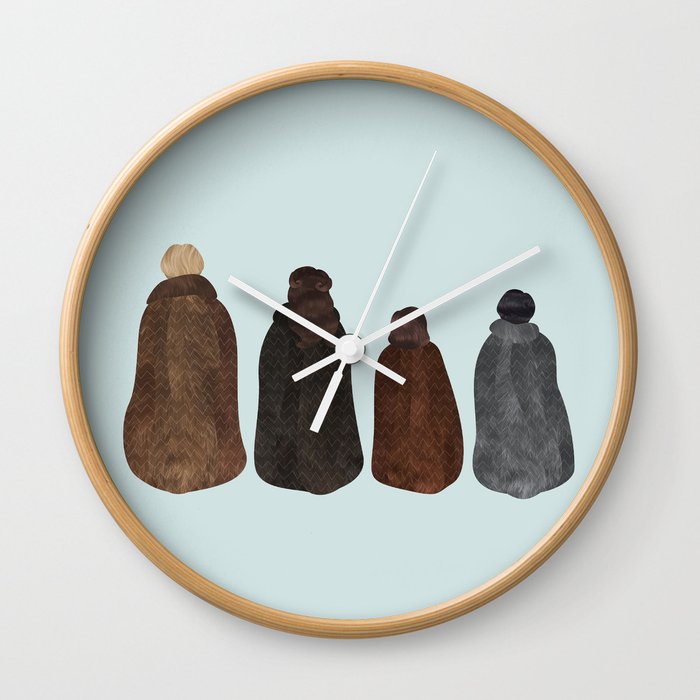 Kings and Queens Wall Clock