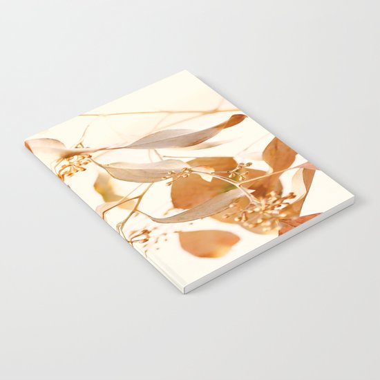 Golden Leaves Notebook