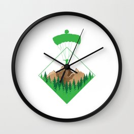 skydive Wall Clock