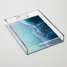 Turquoise Sea Acrylic Tray