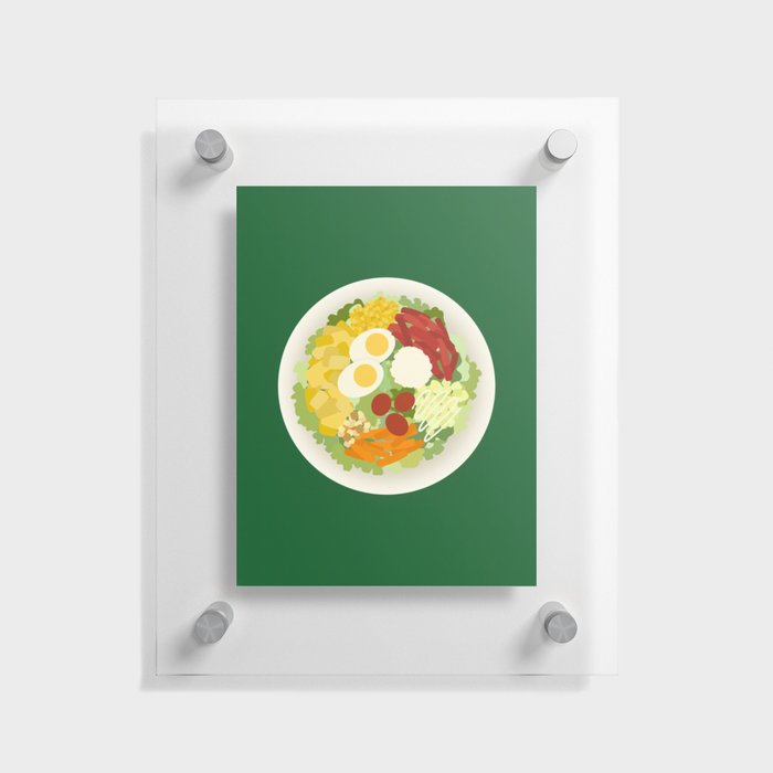 Healthy salad 5 Floating Acrylic Print