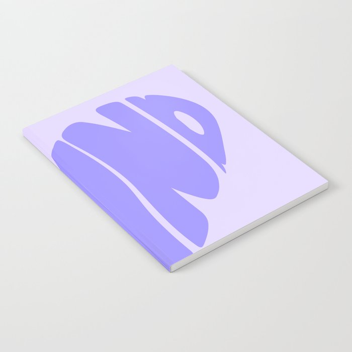 80s BeKind Purple Typography Heart Notebook