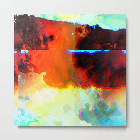 23-03-44 (Cloud Glitch) Metal Print